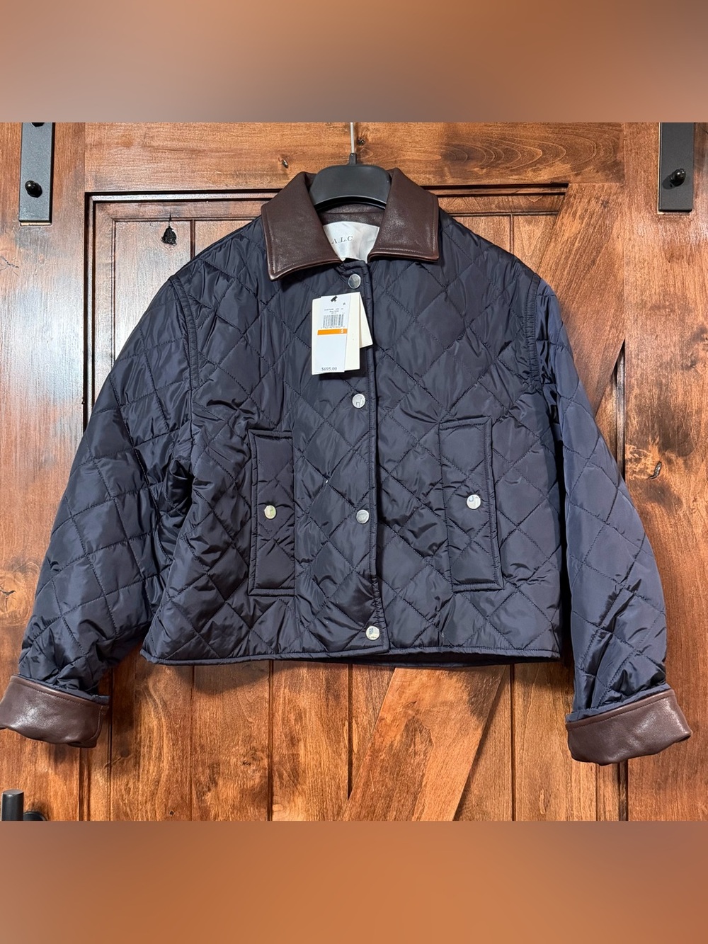 A.L.C. Henri Jacket in Maritime Navy - Picture 8 of 10